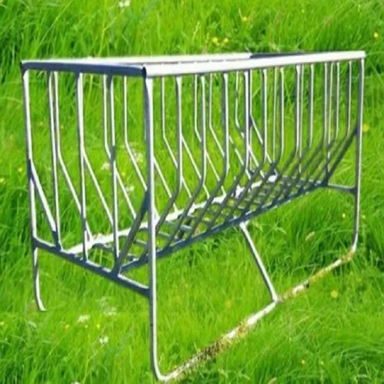 Galvanized Cradle Bale Livestock Feeder Fence Panel